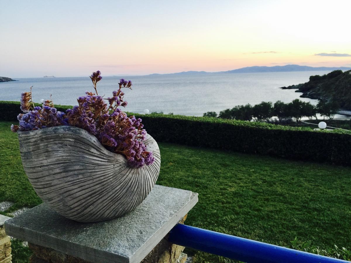 Meltemi Tinos Aparthotel Agios Romanos Exterior foto