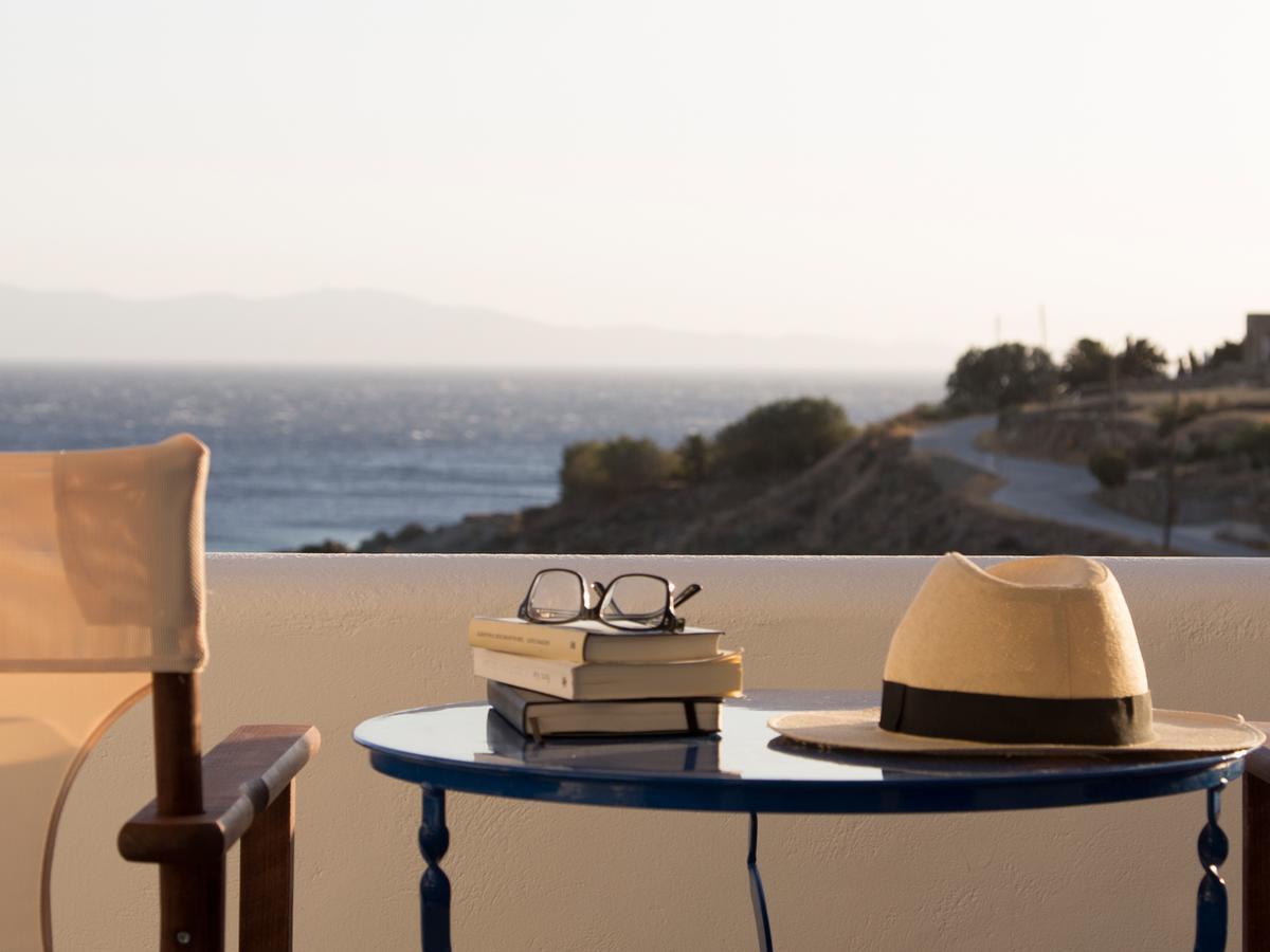 Meltemi Tinos Aparthotel Agios Romanos Exterior foto