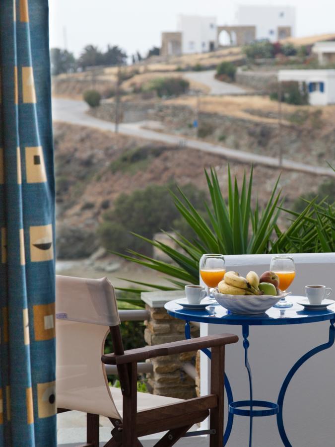 Meltemi Tinos Aparthotel Agios Romanos Exterior foto