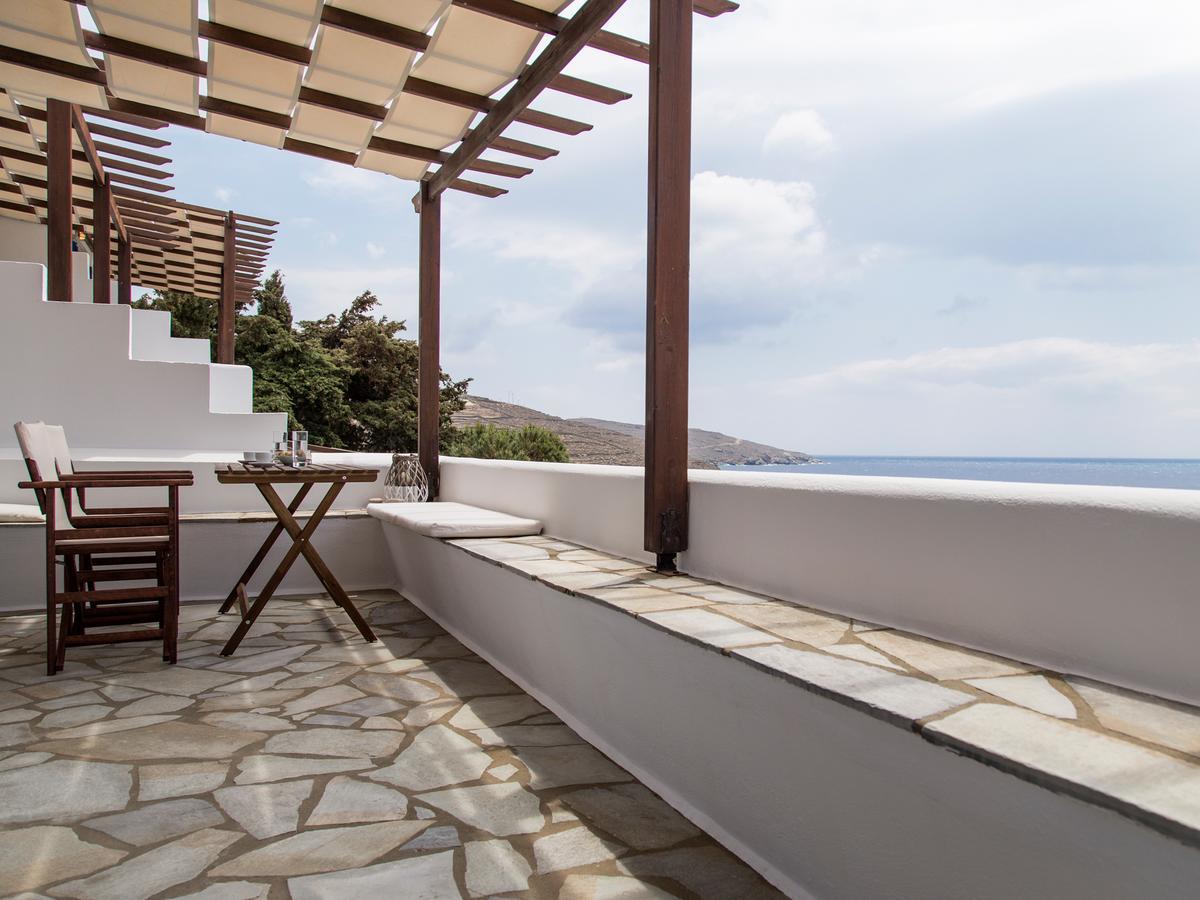 Meltemi Tinos Aparthotel Agios Romanos Exterior foto