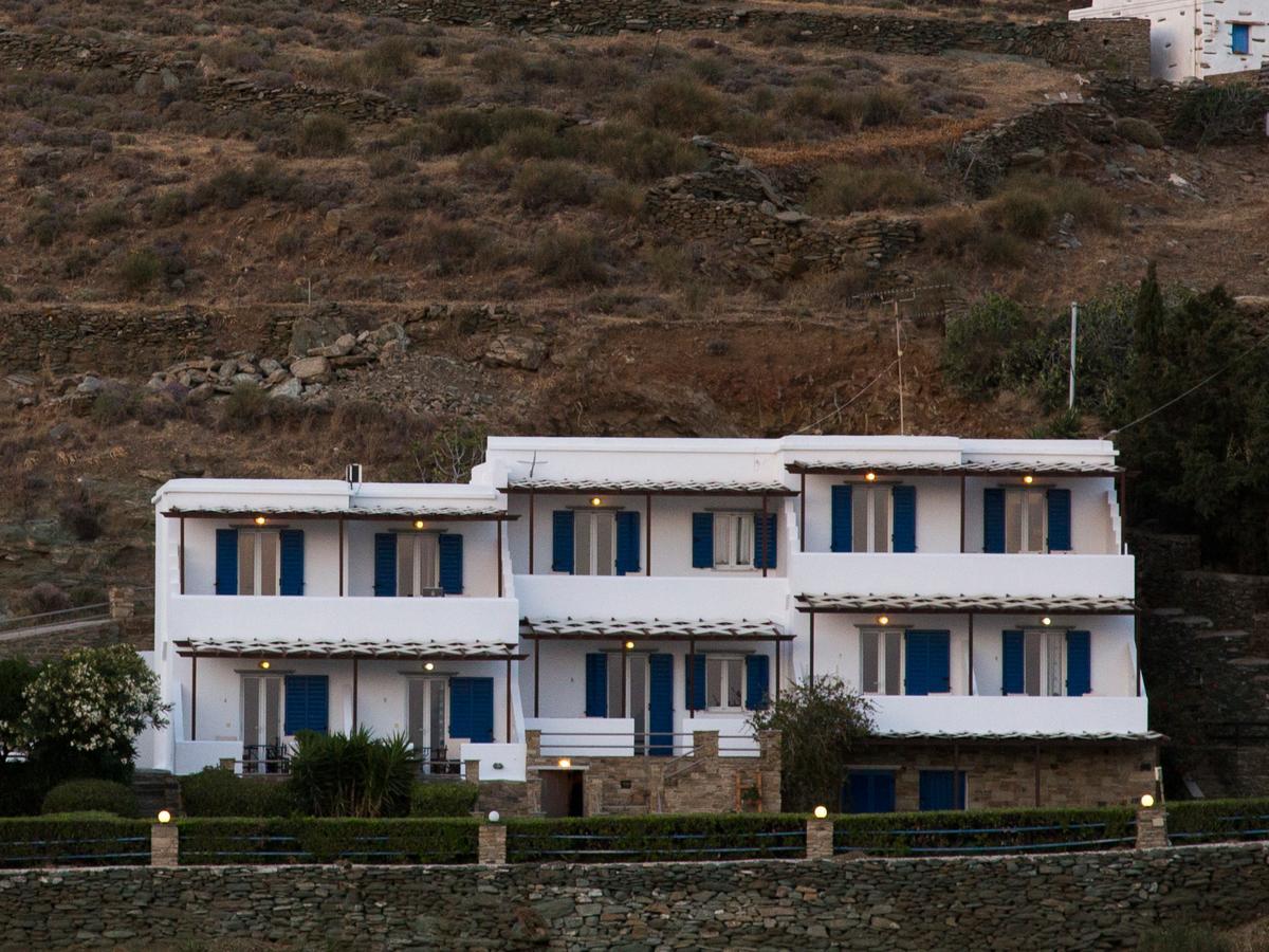 Meltemi Tinos Aparthotel Agios Romanos Exterior foto