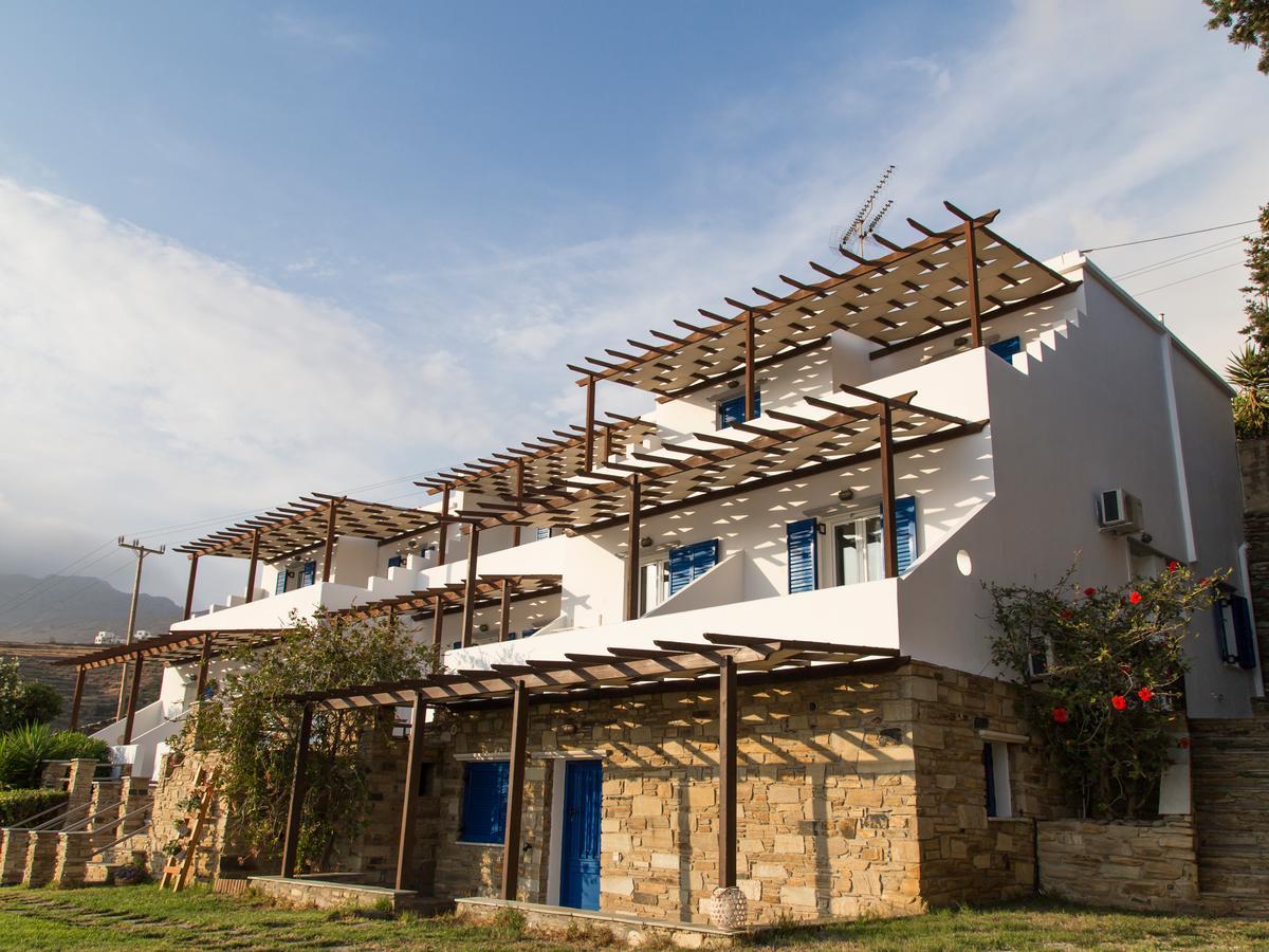 Meltemi Tinos Aparthotel Agios Romanos Exterior foto